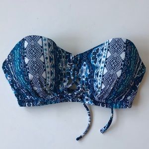 Boho Printed Bikini Top